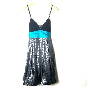 Formal animal print dress